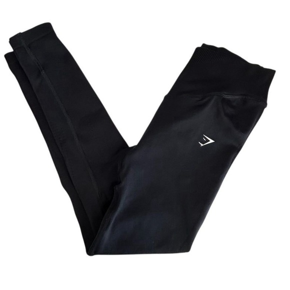 Gymshark Women's Black Seamless Training Leggings Size S Activewear - Picture 1 of 8